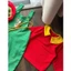Set Yếm áo+mũ+ túi lì xì Xanh đỏ bánh tét, bánh chưng cho bé diên tết sieu cutteee, chụp hình