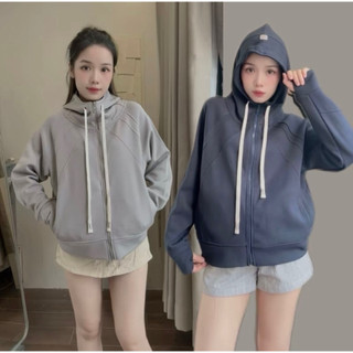 [ DEAL MỞ BÁN] Áo Khoác Nữ Chống Nắng Form Boxy Năng Động Full 6 Túi Chất Thun PC Trơn Mềm Dày Dặn by ShierShop