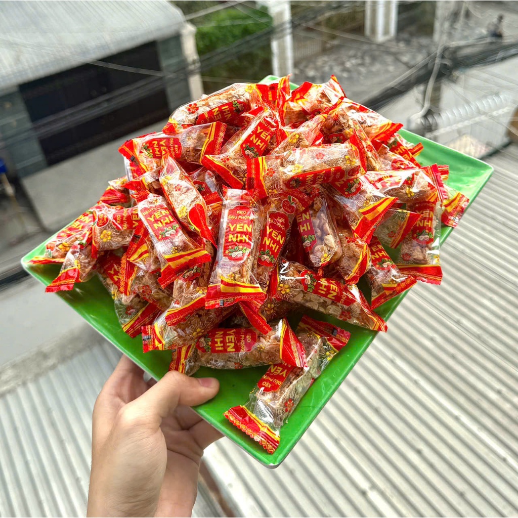 250g Kẹo đậu phông ép viên Yến Nhi - vị ngọt thơm ngon