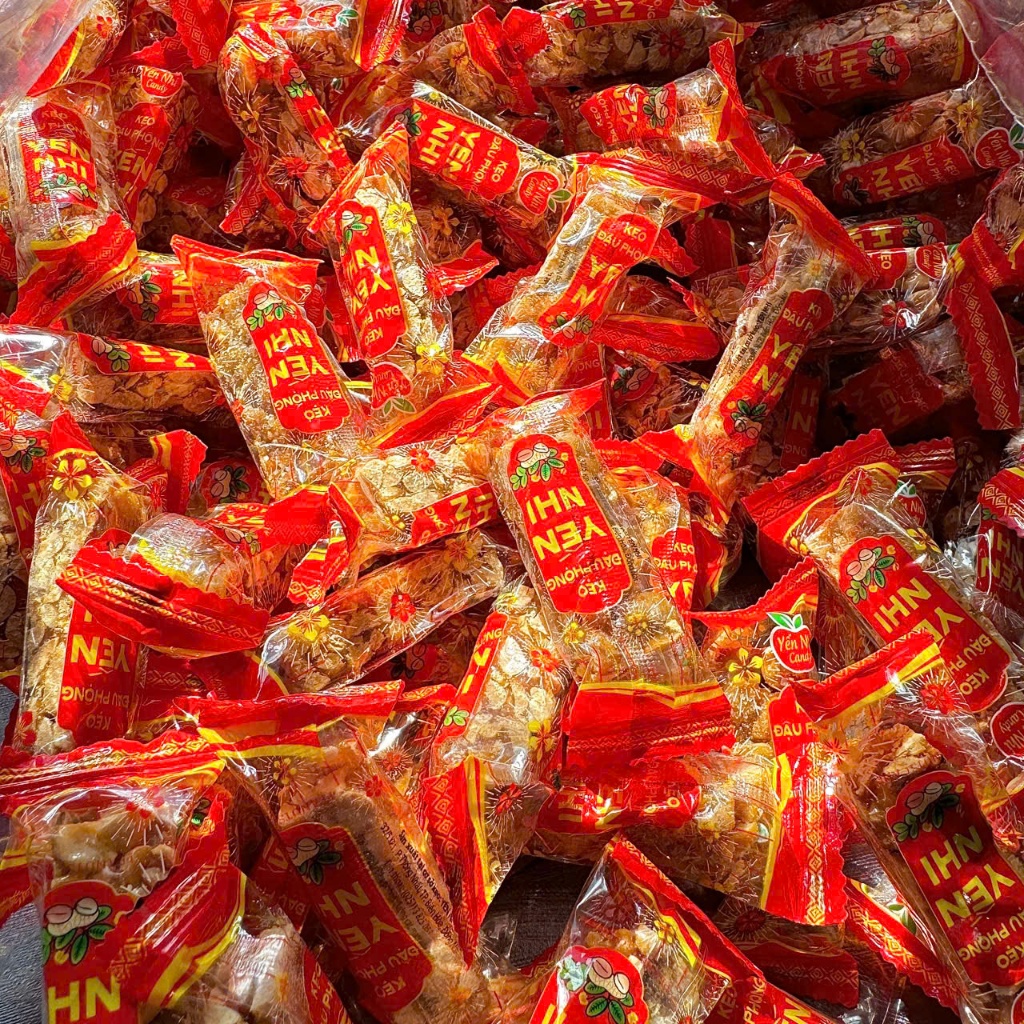 250g Kẹo đậu phông ép viên Yến Nhi - vị ngọt thơm ngon