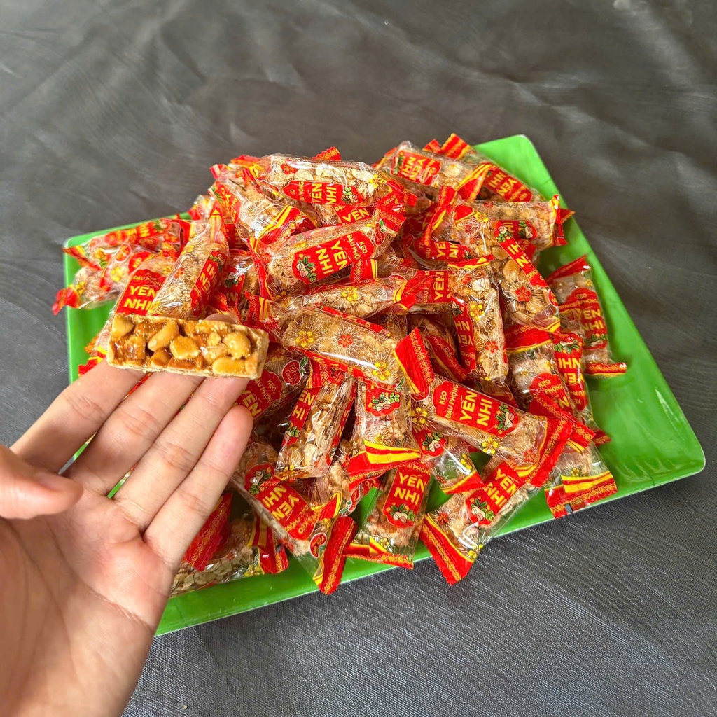 250g Kẹo đậu phông ép viên Yến Nhi - vị ngọt thơm ngon