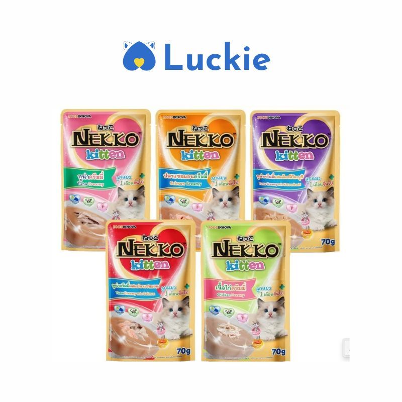 Pate Nekko Creamy Cho Mèo Con (For Kitten)