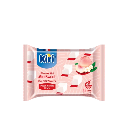 Phô Mai Viên Kiri Vị Mâm Xôi / Đào 78G