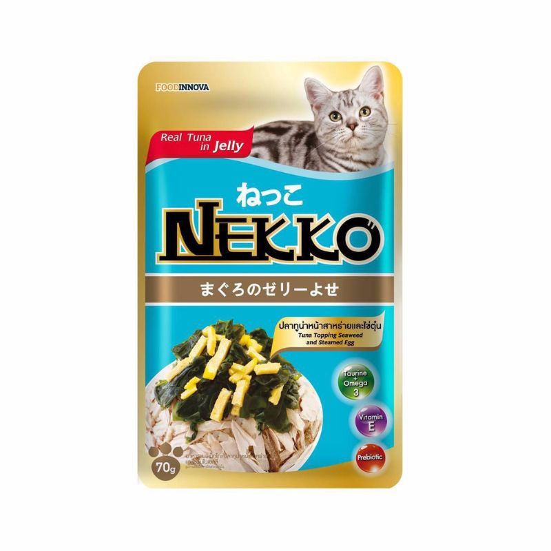 Pate Nekko Jelly Cho Mèo Trưởng Thành (For Mature Cats)