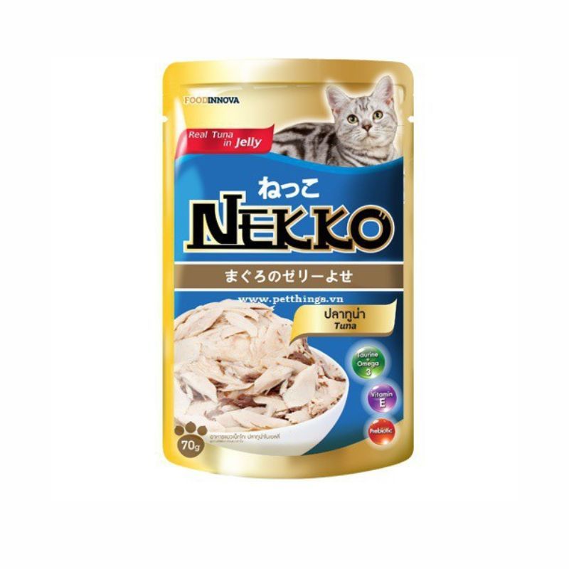 Pate Nekko Jelly Cho Mèo Trưởng Thành (For Mature Cats)