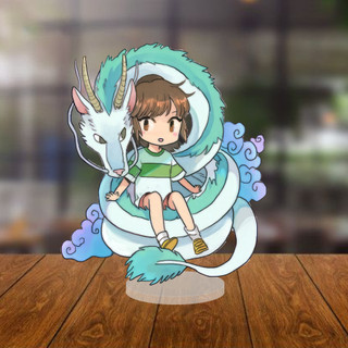 Mô Hình Acrylic Anime Studio Ghibli, Trang Trí Bàn, Quà Tặng Anime