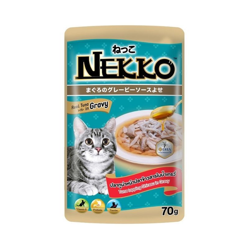 Pate Nekko Gravy Cho Mèo Trưởng Thành (For Mature Cats)