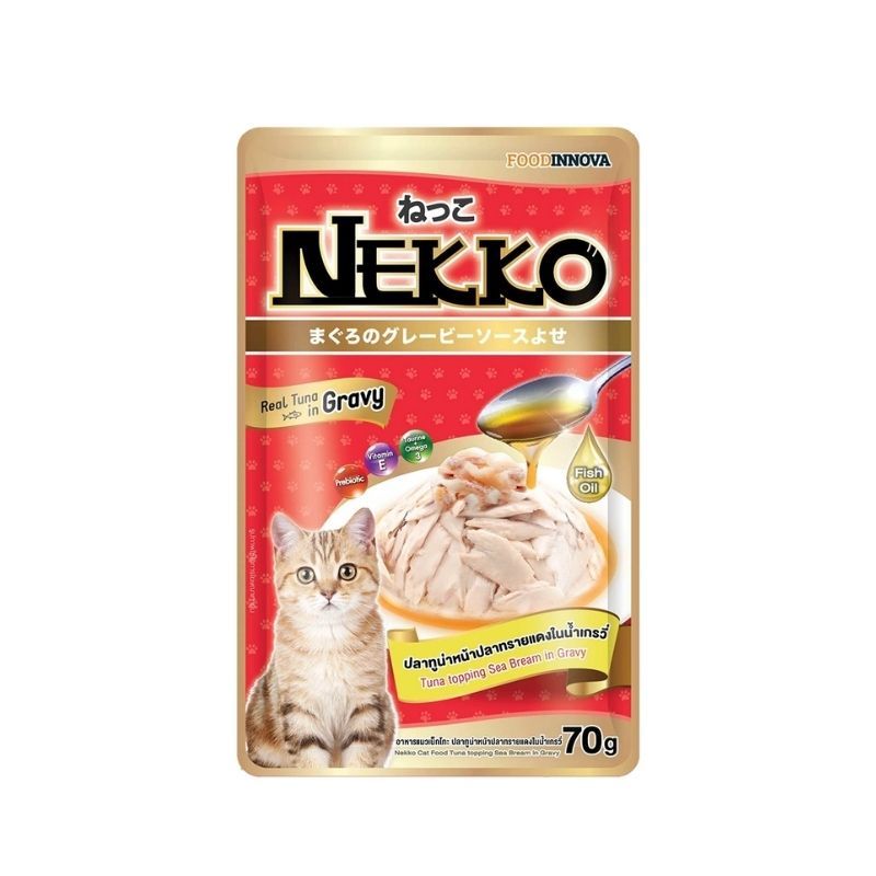 Pate Nekko Gravy Cho Mèo Trưởng Thành (For Mature Cats)