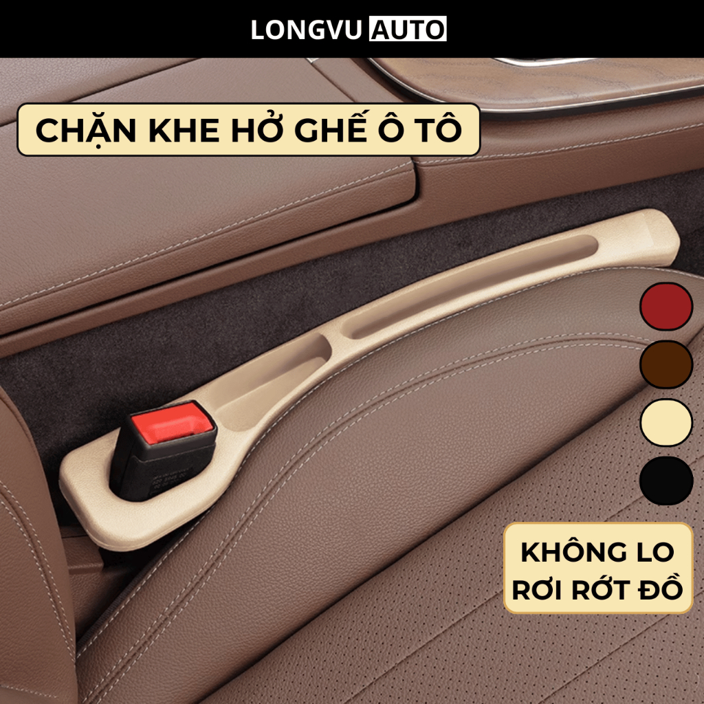 Chặn khe hở ghế ô tô REX R540 Chống rơi đồ, Lắp đặt nhanh chóng