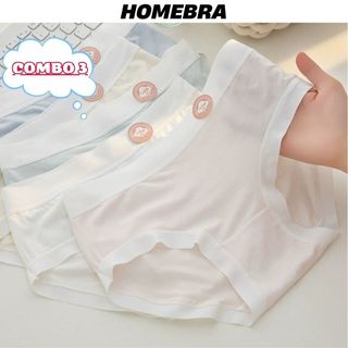 Combo 5 Quần lót nữ viền su mềm mại thoáng mát - Set 5 Quần chip nữ đáy may 2 lớp kháng khuẩn LY03