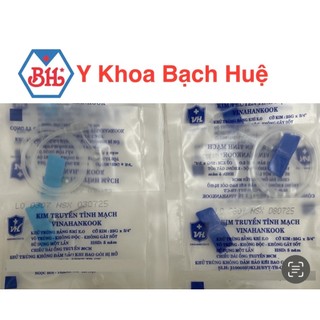 Hộp 50 cây Kim truyền tĩnh mạch Vinahankook 23G - 25G.