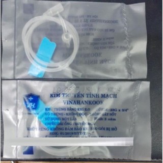Hộp 50 cây Kim truyền tĩnh mạch Vinahankook 23G - 25G.