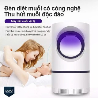 Đèn Bắt Muỗi Sạc USB Thế Hệ Mới YATASMART, Máy Hình Trụ Tròn Hiệu Quả Cao