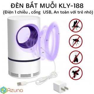 Đèn Bắt Muỗi Sạc USB Thế Hệ Mới YATASMART, Máy Hình Trụ Tròn Hiệu Quả Cao