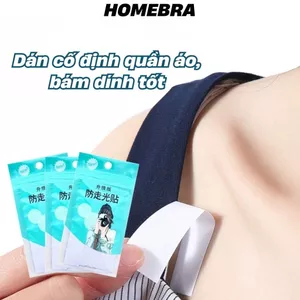 Miếng dán cố định quần áo trong suốt, Băng dính cố định áo quần che khe hở khi mặc trang phục D3001