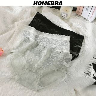 Quần lót nữ ren hoa gợi cảm cạp vừa tôn dáng Quần lót nữ ren đáy may 2 lớp kháng khuẩn khử mùi L2018