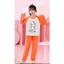 🌸 BỘ ĐỒ BÉ GÁI DÀI TAY – HÌNH CỰC ĐÁNG YÊU 🐱💕 DS356