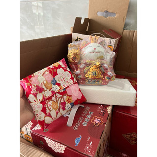 Mèo thần tài trang trí tết, tặng khai trương, chiêu tài (GIÁ RẺ NHẤT SÀN) cao 29-35cm .