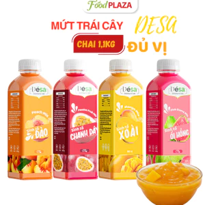 Mứt Hoa Quả Sinh Tố Desa Chai To 1,1Kg Đậm Vị Trái Cây Tươi, Nguyên Chất Từ Tự Nhiên