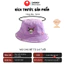 Mũ bucket trẻ em Labubu cao bồi có dây, ZMBaby cho bé trai bé gái 3–10 tuổi, 48–52cm