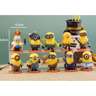 MÔ HÌNH Minion set 10 nhân vật chibi