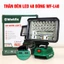 Đèn LED Workfix 16/ 48/ 84 Bóng Công Suất Lớn 90W, Chạy Pin Máy Khoan, Chân Phổ Thông
