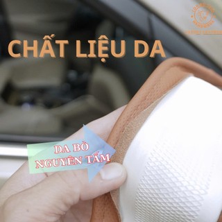 Bọc Vô lăng Ô Tô Tay Lái cho xe VINFAST VF3 E34 VF5, VF8, VF9, LIMO, MPV 7, Herio Chất da bò thật 100% bảo hành 2 năm