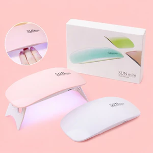 Máy hơ sơn gel mini SUN mini - Sấy nhanh khô, Găn nailbox tại nhà nhanh gọn tiện lợi