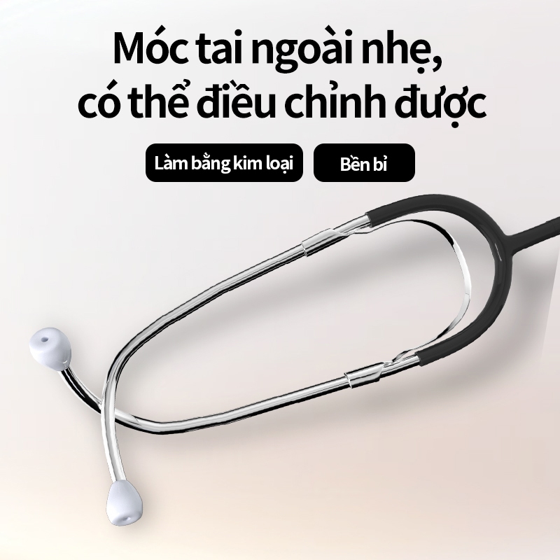 Thương Hiệu MaiWieel Ống Nghe Tim Mạch Chuyên Nghiệp 2 Mặt Siêu Nhạy Âm, Siêu Nhẹ Cho Bác Sĩ Y Tá U1
