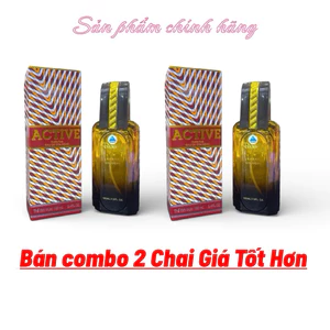 Combo 2 Chai Nước Hoa Bravely Active 100ml - Unisex