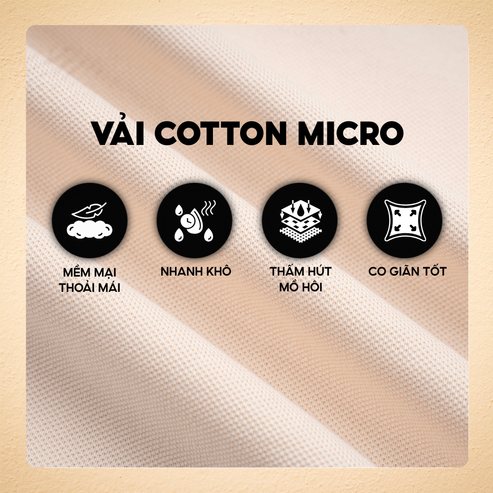 Áo polo PEGASUS cổ áo phối sắc đỏ nổi bật, họa tiết ngựa tinh xảo, chất vải Cotton Micro thoáng mát, phong cách lịch lãm