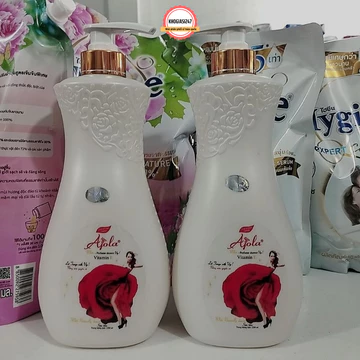 Sữa Tắm Dưỡng Trắng Mịn Da Ajola Vitamin E 500ml, 1200ml - Sữa Tắm Dưỡng Da Trắng Mịn