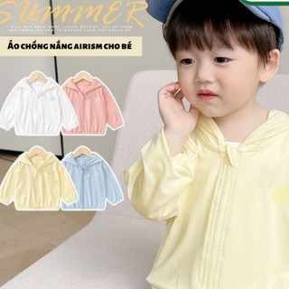 Áo chống nắng cho bé, áo choàng chống nắng cho bé, áo khoác gấu cute cho bé chống tia UV UPF50+