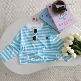 A29-[tomnaukids] Áo thun giấy SỌC  cho bé gái thun giấy size từ 9-35Kg