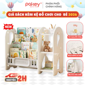 Kệ Tủ Đựng Đồ Chơi Pakey Cao Cấp Cho Bé, Giá Đựng Sách Vở Đồ Chơi Đồ Dùng Học Tập Đa Năng Mẫu Mới 2026
