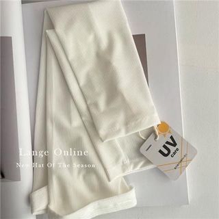 Ống tay chống nắng thun lạnh chất dày UPF50+ – Xỏ ngón tiện lợi, che nắng tối đa, nhiều màu dễ phối