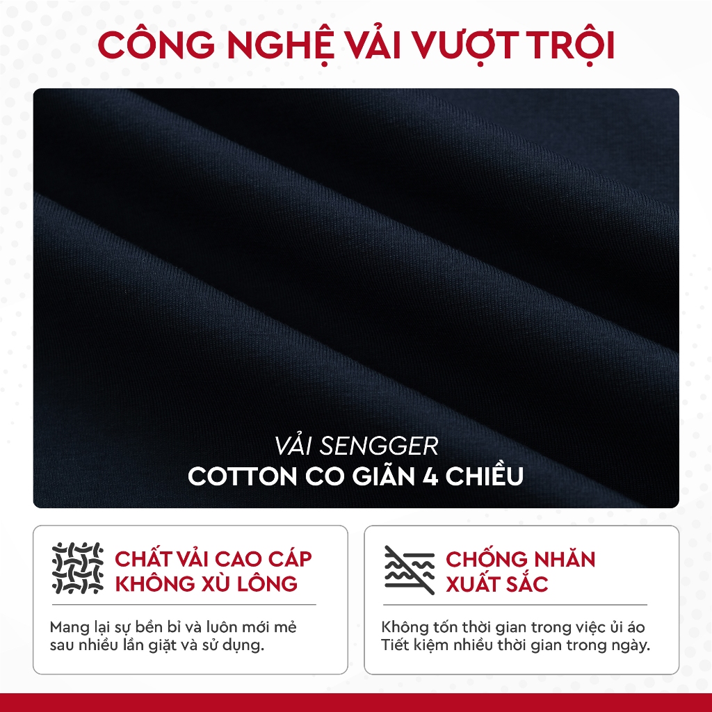 [HỘP MIỄN PHÍ] Áo Polo Nam Phước Hưng - Vải Cotton Co Giãn 4 Chiều, Thoáng Mát, Chống Nhăn, Không Xù