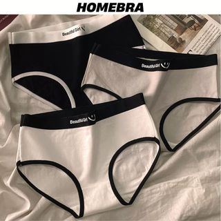 Quần lót nữ cotton kháng khuẩn cạp vừa gợi cảm Quần chip nữ thoáng mát đáy may 2 lớp khử mùi L8822
