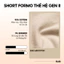 Quần short FORMO chất vải AirCotton thế hệ mới, siêu mềm mát, tôn dáng, chống nhăn xù - FEAER