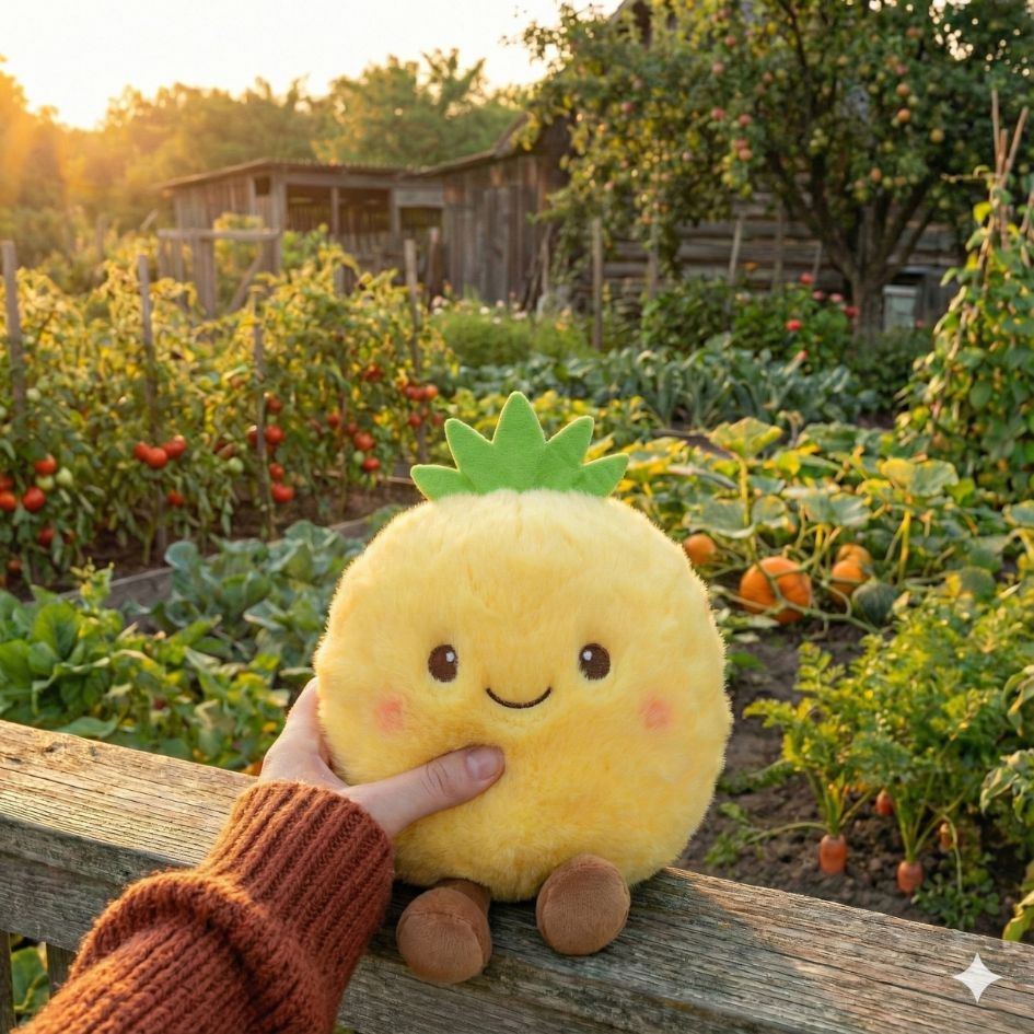 Gấu Bông Trái Cây Dưa Hấu, Cam, Dâu Tây, Cam Mặt Vui Vẻ Làm Quà Tặng Cho Bé Ngày Sinh Nhật