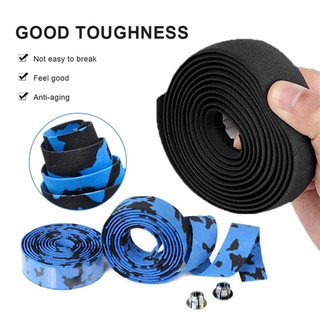 Set 2 cuộn băng quấn ghi đông xe đạp kèm 2 nút bịt chuyên dụng chất lượng Đai Xe Đạp Tay Cầm Băng