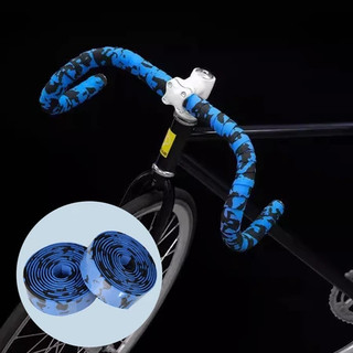 Set 2 cuộn băng quấn ghi đông xe đạp kèm 2 nút bịt chuyên dụng chất lượng Đai Xe Đạp Tay Cầm Băng