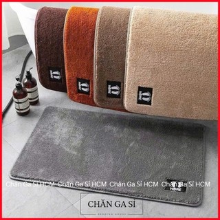 🔖Combo 5 Tấm Thảm Lau Chân Lông Cừu Loại 1, Siêu Thấm Hút, Mềm Mịn, Chống Trượt _ Chăn Ga Sỉ HCM