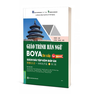 Sách - Giáo Trình Hán Ngữ BOYA Sơ Cấp 1- Phiên Bản 3 (Giáo trình+Sách bài tập) mới nhất 2025