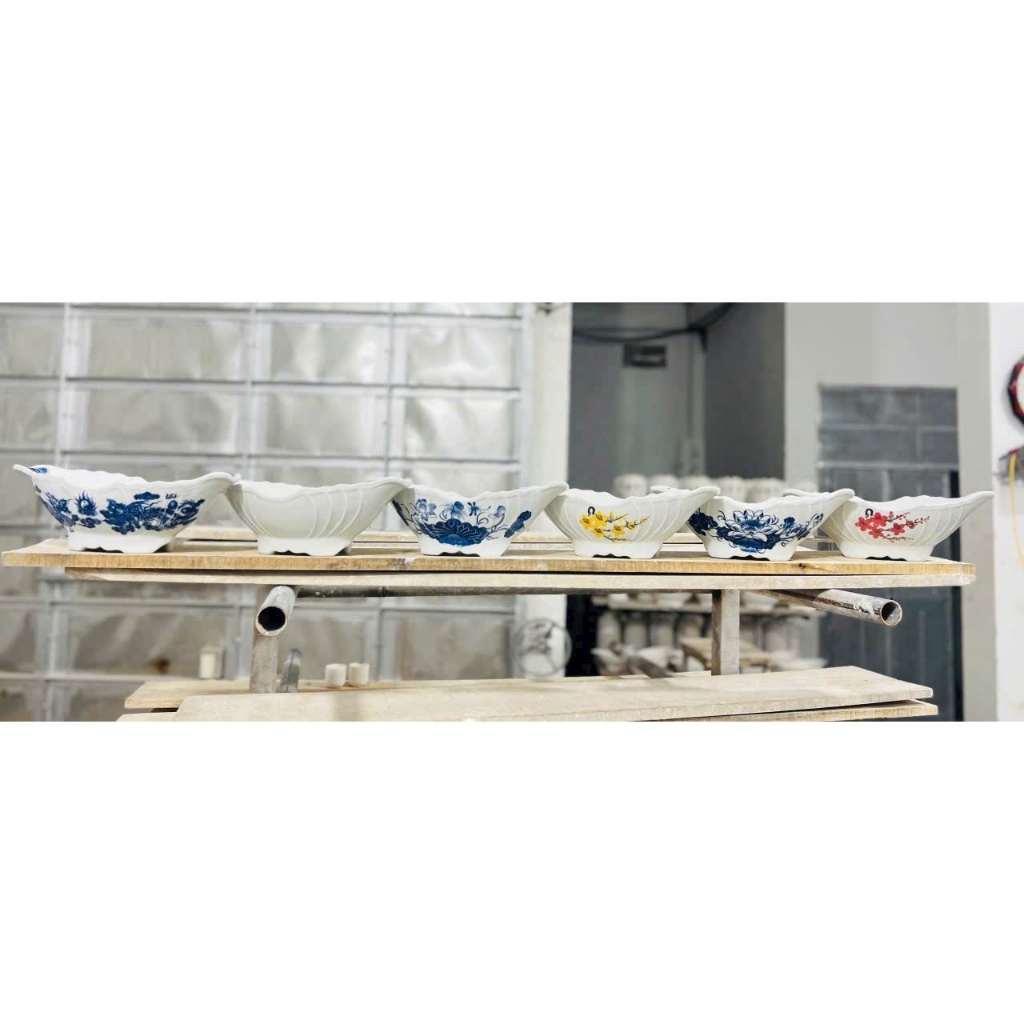 Combo 2 Chiếc Bát Đựng Gà Cúng Ngày Tết, Bát Thuyền Đựng Gà, Ngày Rằm Gà Nguyên Con Hoặc Để Trái Cây Bằng Nhựa