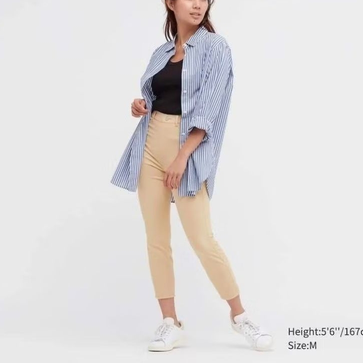 (Sale) Sơmi cotton nữ Ú nì suông rộng- dư xịn (50-70kg)