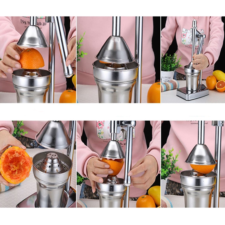 Máy ép nước cam, vắt cam bằng tay dạng đứng