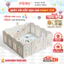 Quây Cũi Nhựa Chính Hãng Pakey, Quây Cố Định, Quây Gấp Gọn Mẫu Dày Dặn Cao Cấp Siêu Đáng Yêu