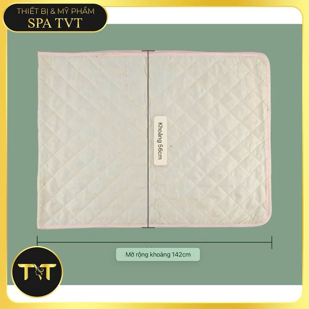 Thảm Ngải Cứu Nhung Xanh TVT , Thảm Sưởi Ấm Dưỡng Sinh Đông Y, Thư Giãn Toàn Thân, BH 12 Tháng