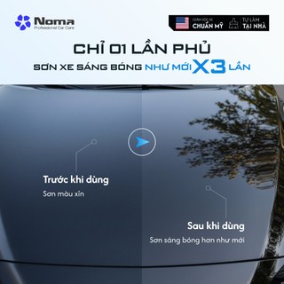 Xịt phủ bóng sơn xe Ô tô NOMA 890 chống bám bẩn, tăng độ bóng, bảo vệ lớp sơn toàn diện